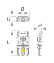Vector 440, Sektoren-Dehnschraube Mini