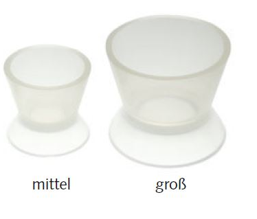 Silikonanrührbecher
