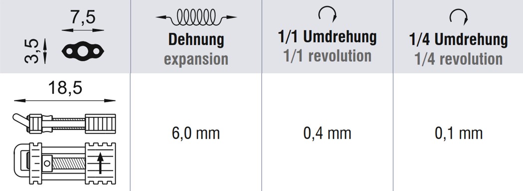 1021-ZS, Zugschraube, medium