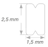 PROFI-Bügel gebogen 