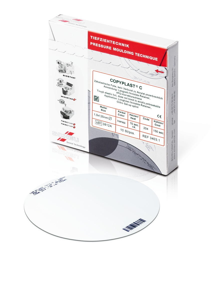 Copyplast COPYPLAST® C - Durchmesser: 1,0 x 125 mm | Farbe: transparent | Inhalt ...