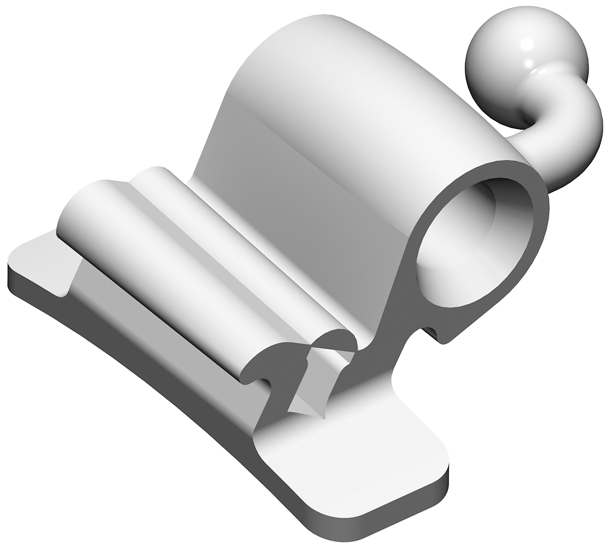 smile-line Band 2-fach Tube/LB Roth .018"