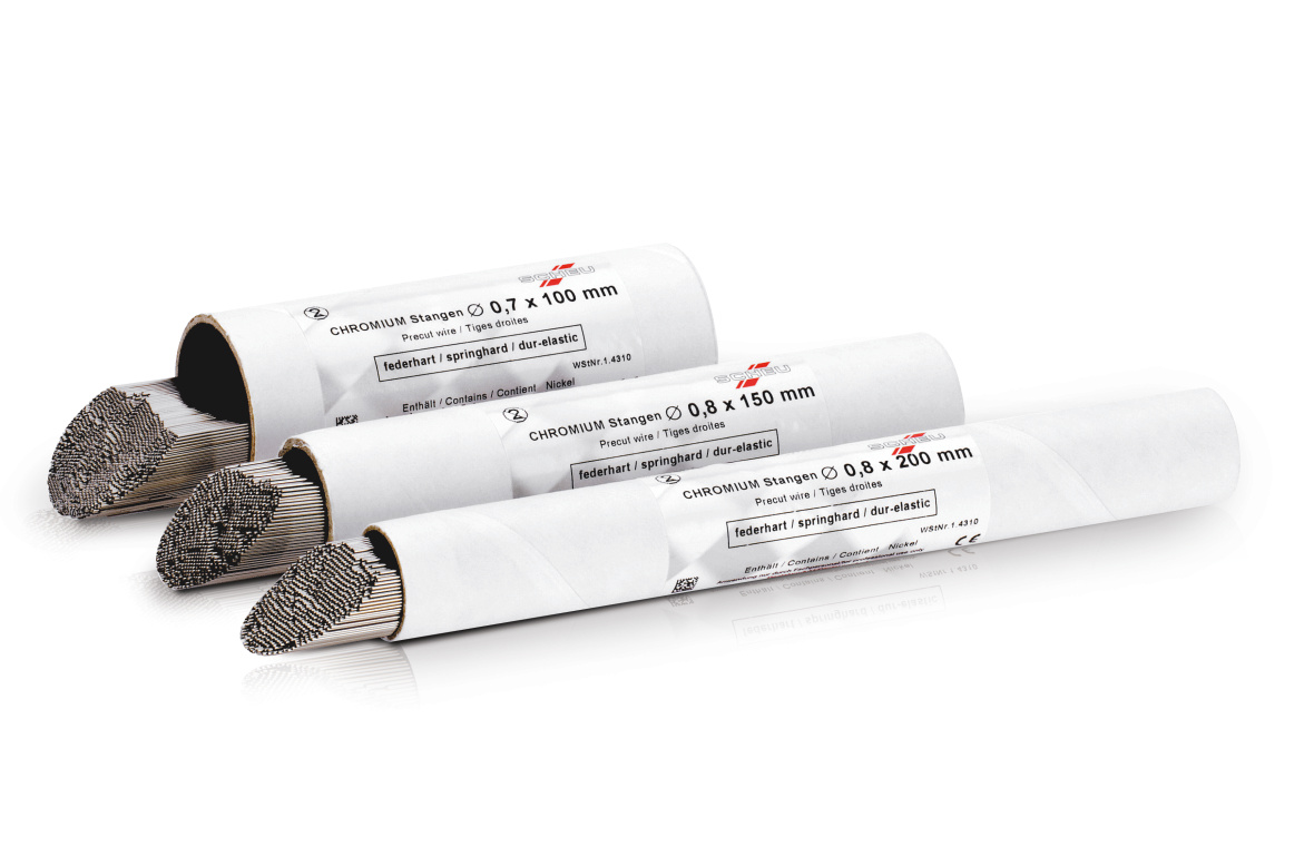 CHROMIUM Drahtstangen