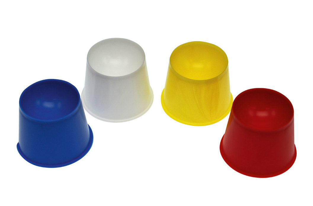 Einmaldappenbehälter  bunt