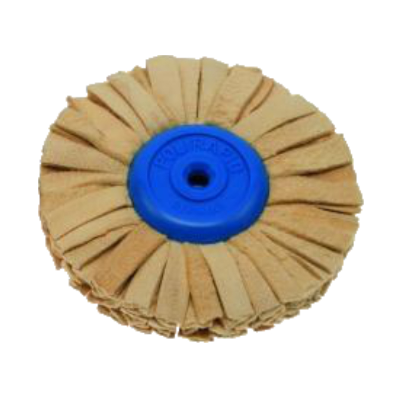 Wildleder-Rundbürste