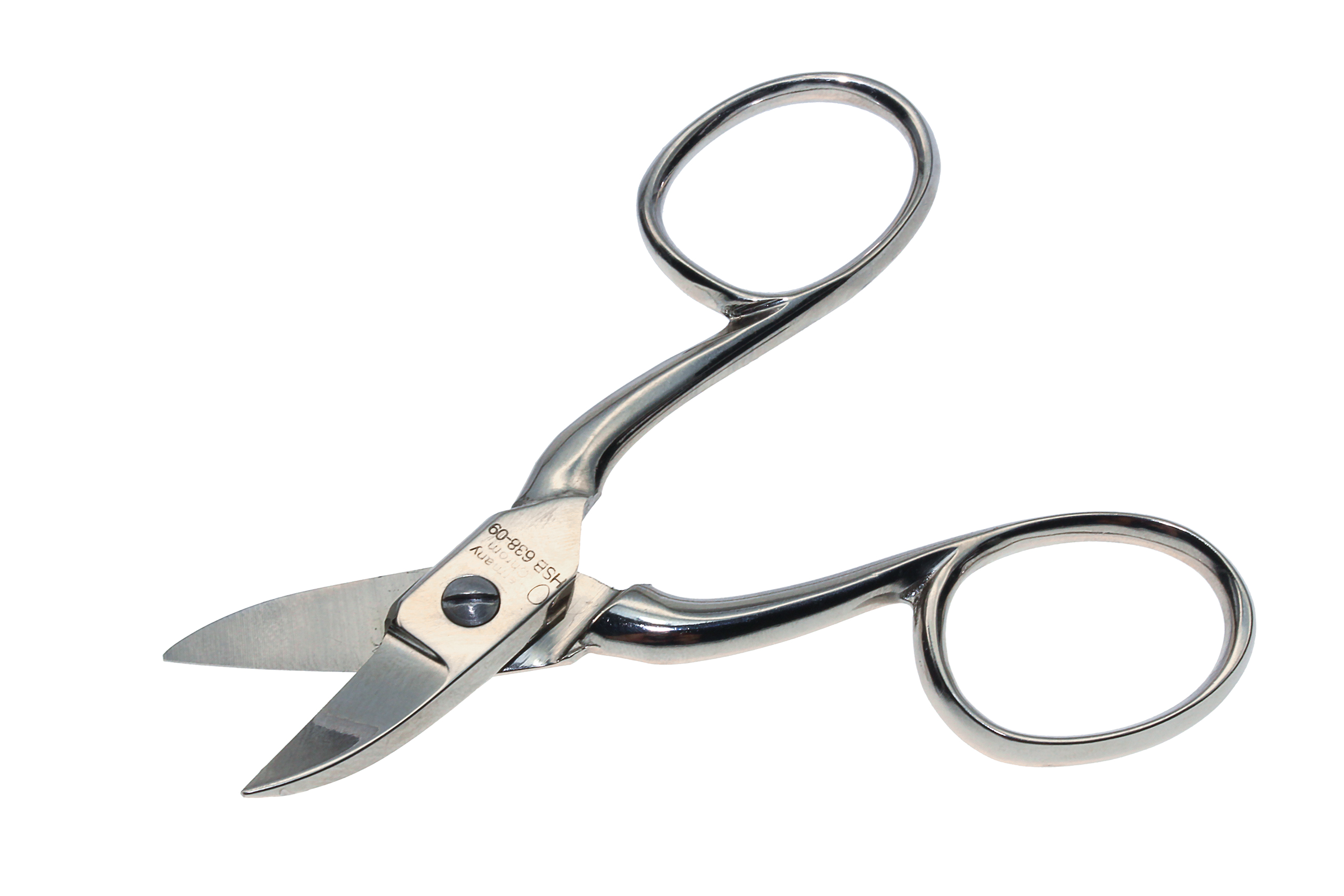 Tiefziehfolienschere, gebogen 95mm