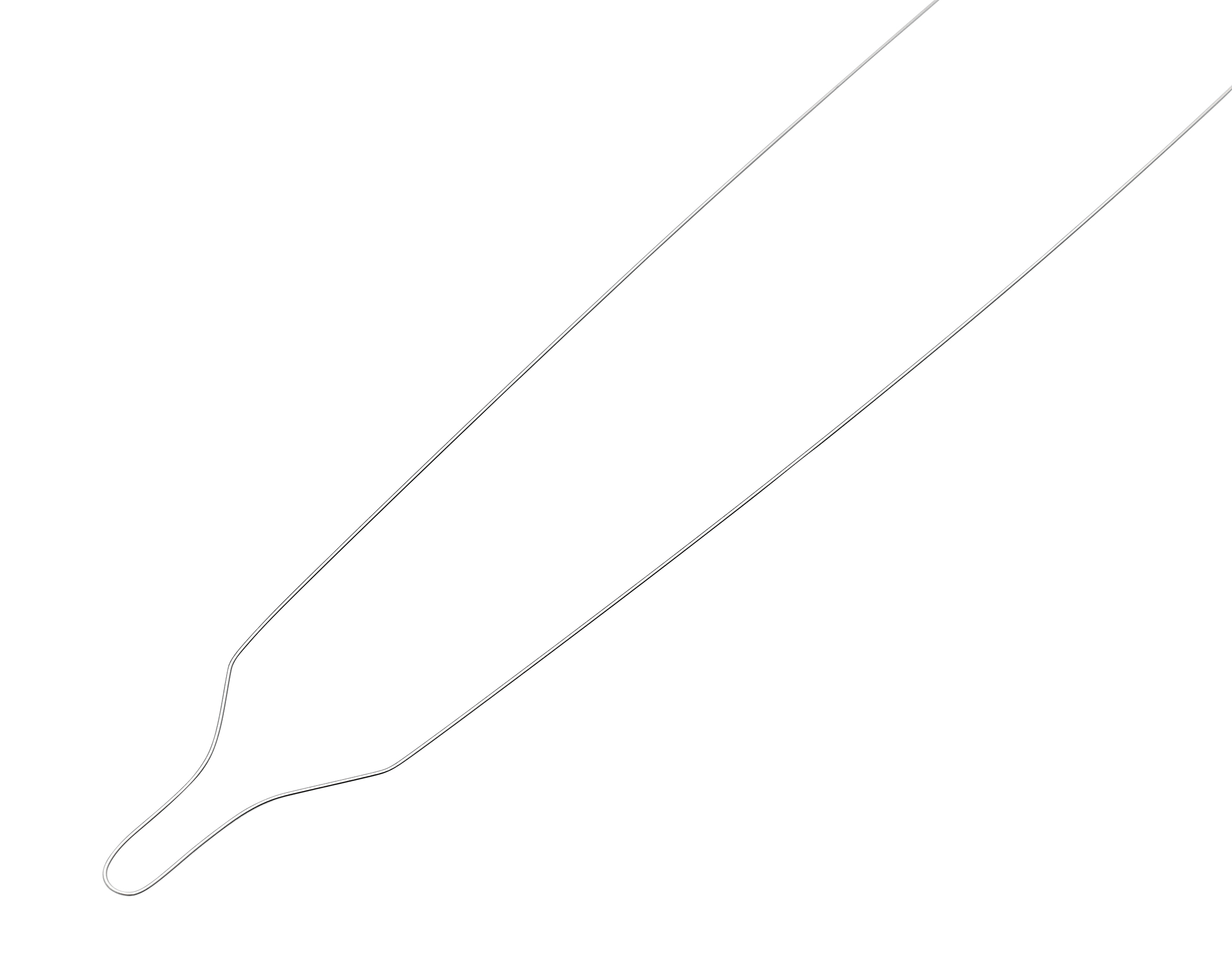 Drahtligaturen, lang