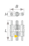 Vector 190, Standard-Dehnschraube Medium