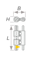 Vector 80, Standard-Dehnschraube Medium