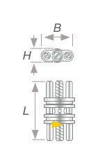 Vector 100, Standard-Dehnschraube Mini